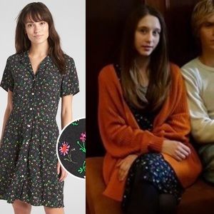 GAP floral dress aso violet Harmon M